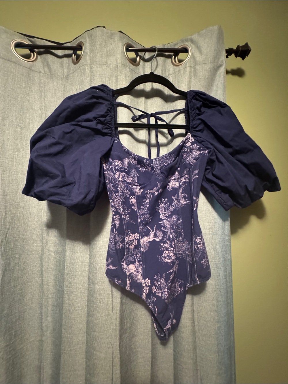 Free People Prairie Rose Bodysuit